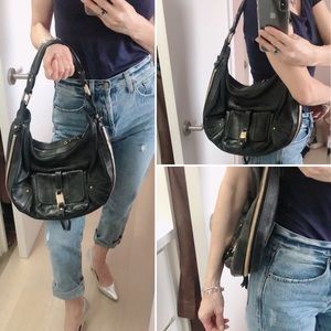 Black Marc Jacobs Bag with gold detail